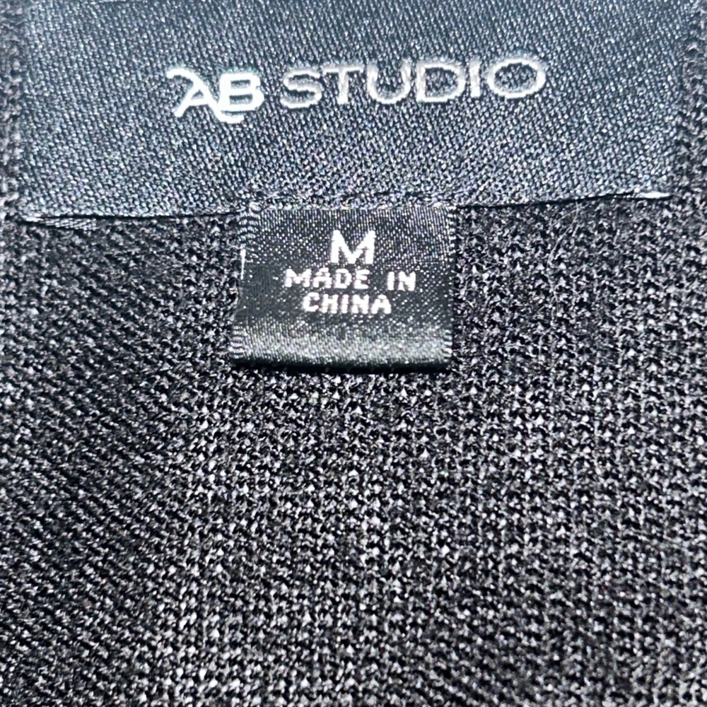 AB‎ Studio Black Knit Cardigan - Picture 7 of 8